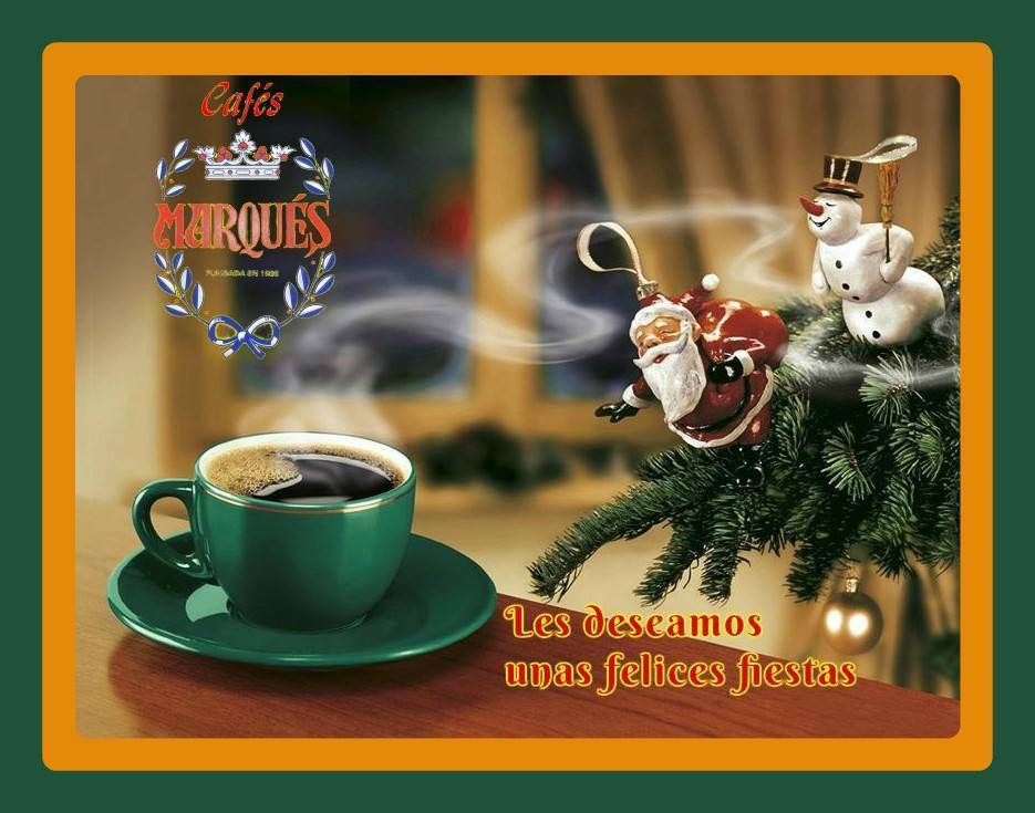 Cafés Marqués les desea un Feliz 2018